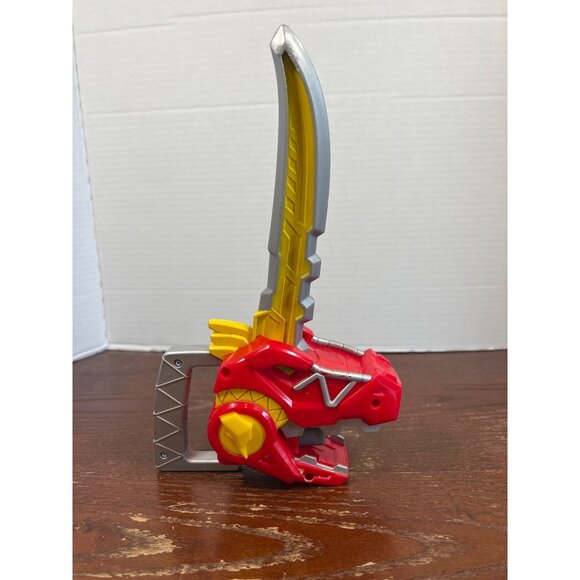 Power Rangers Dino Charge Red T-Rex Sword Toy S3 - Picture 1 of 3